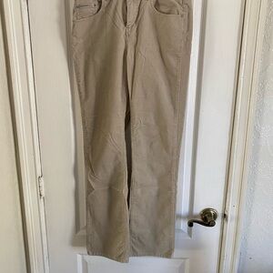 Calvin Klein Jeans Corduroy Pants in Light Beige
